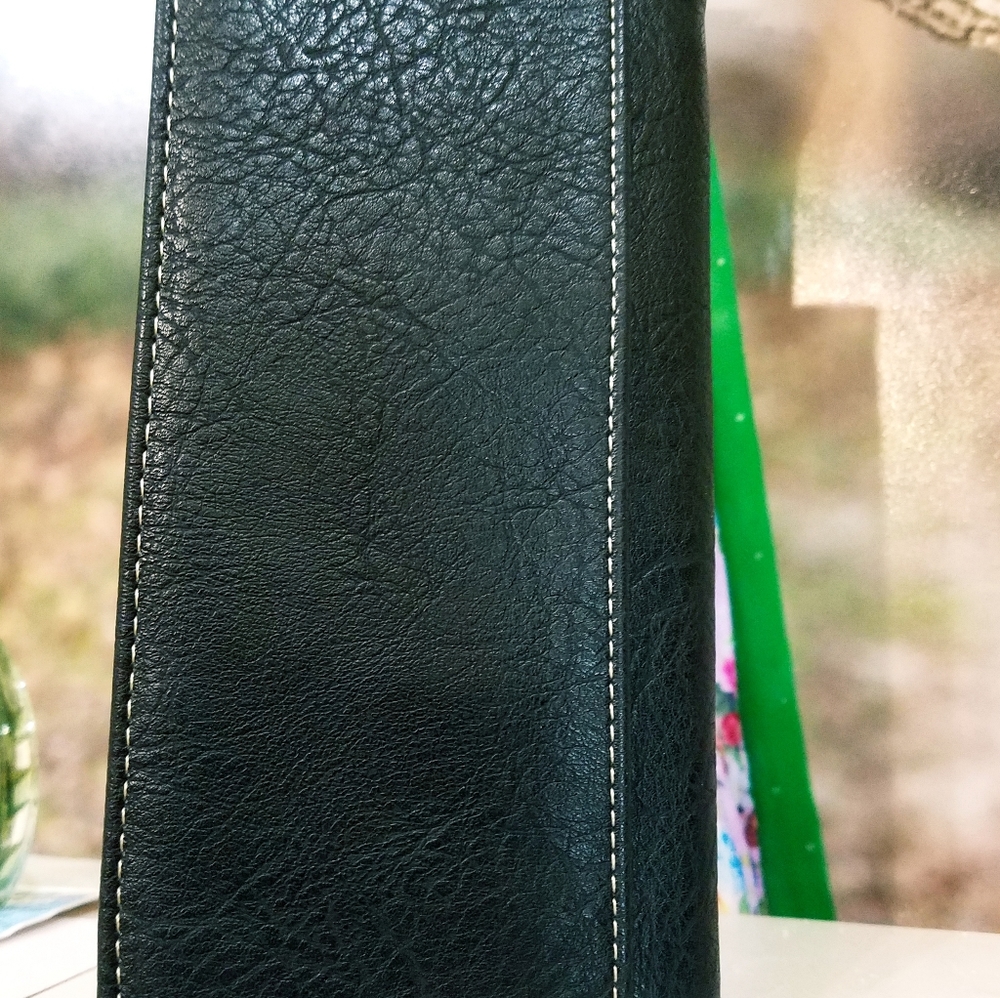 Cross mens wallet Western Bifold black embroidered - Picture 3 of 11